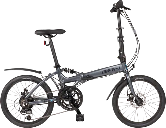Folding Full, bicicletta BRN vista di profilo