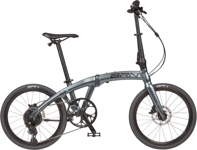 Folding Lux 20", bicicletta BRN vista di profilo