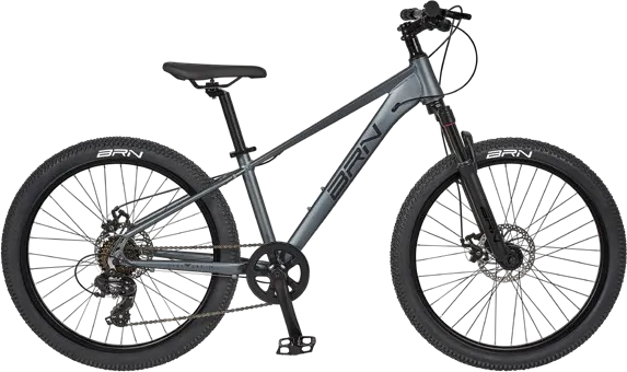 MTB Young 24", bicicletta BRN vista di profilo