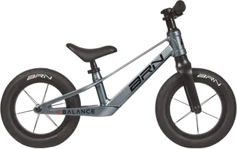 MTB Young Balance 12", bicicletta BRN vista di profilo